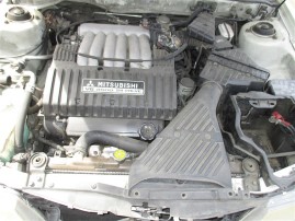 2002 MITSUBISHI DIAMANTE LS, 3.5L AUTO, COLOR WHITE, STK 153709